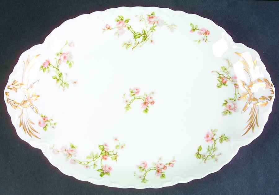 Frontenac (French) 11" Oval Serving Platter by Haviland-1
