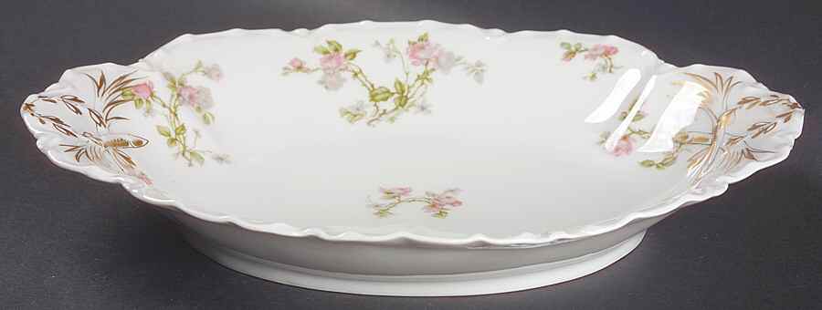 Frontenac (French) 11" Shallow Oval Vegetable Bowl by Haviland-1