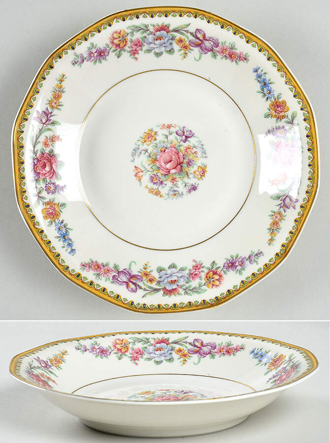 Frontenac (New York) Coupe Soup Bowl by Haviland-1