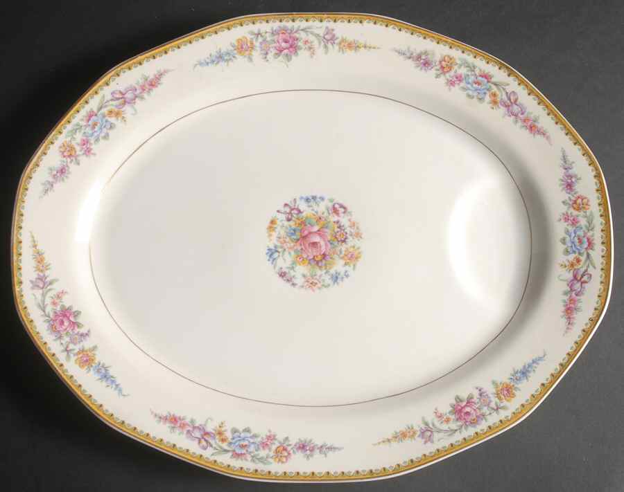 Frontenac (New York) 15" Oval Serving Platter by Haviland-1