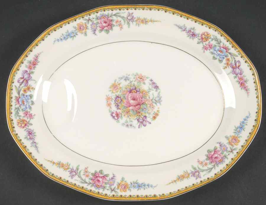 Frontenac (New York) 11" Oval Serving Platter by Haviland-1