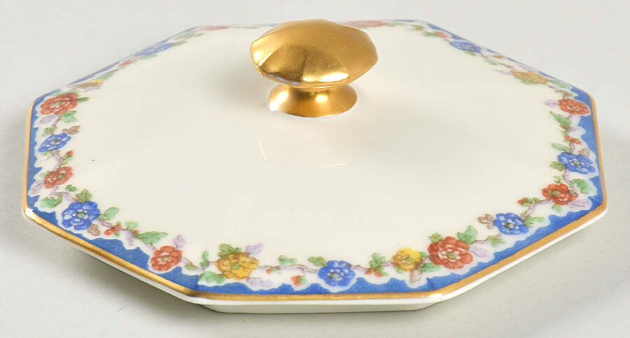Garden of Allah Lid for Sugar Bowl by Haviland-1