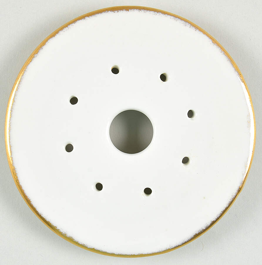 Garden of Allah Strainer for Round Butter by Haviland-1