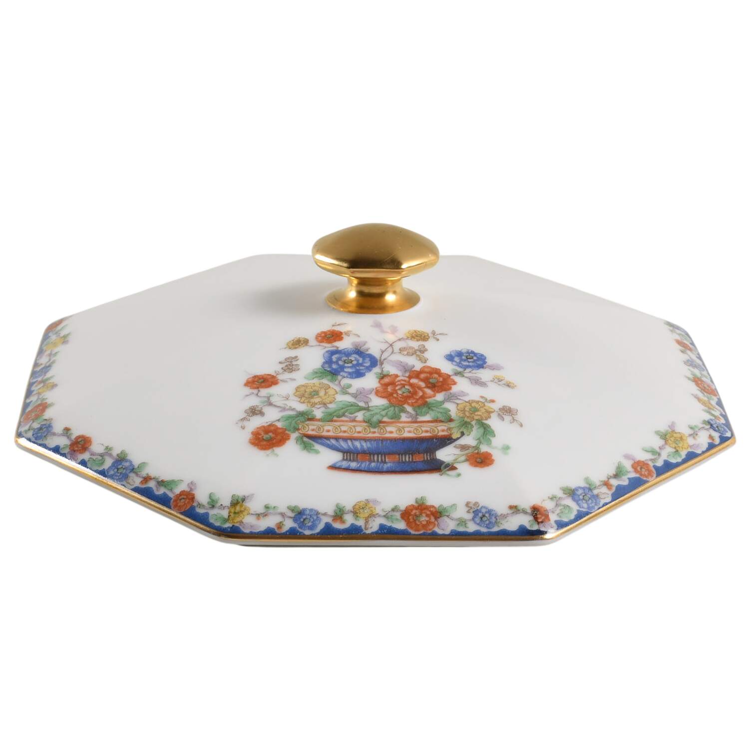 Garden of Allah Lid for Round Vegetable by Haviland-1