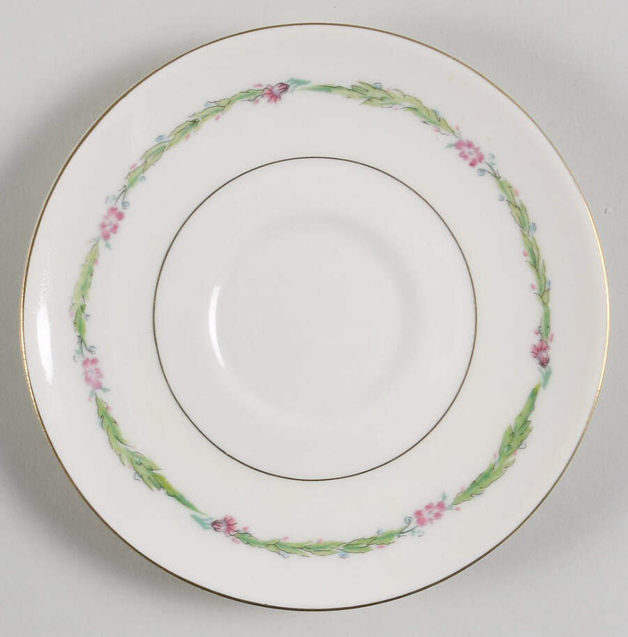Garden Flowers Saucer by Haviland-1