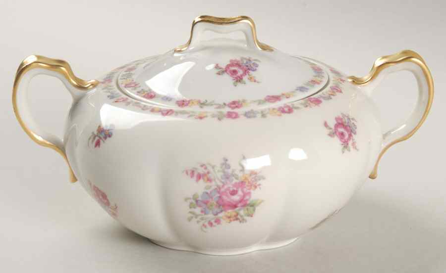 Gainsborough Sugar Bowl & Lid by Haviland-1