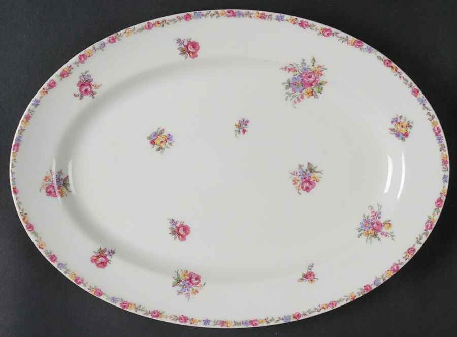 Gainsborough 11" Oval Serving Platter by Haviland-1