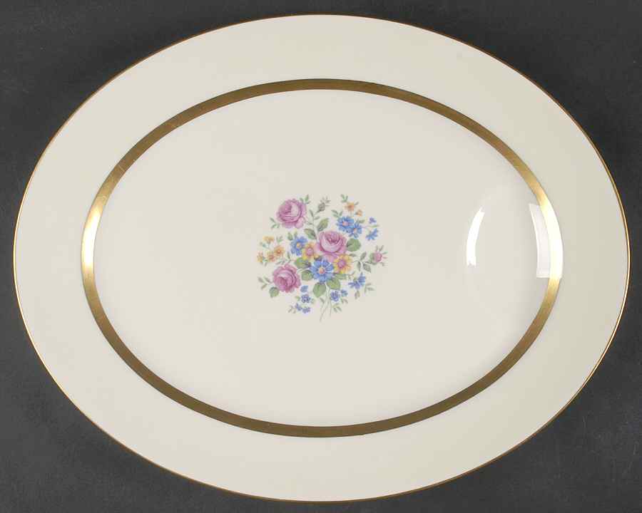 Gainsborough (New York) 16" Oval Serving Platter by Haviland-1