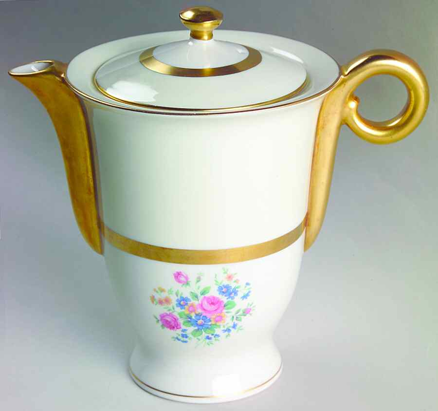 Gainsborough (New York) Coffee Pot & Lid by Haviland-1