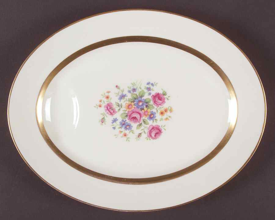 Gainsborough (New York) 11" Oval Serving Platter by Haviland-1