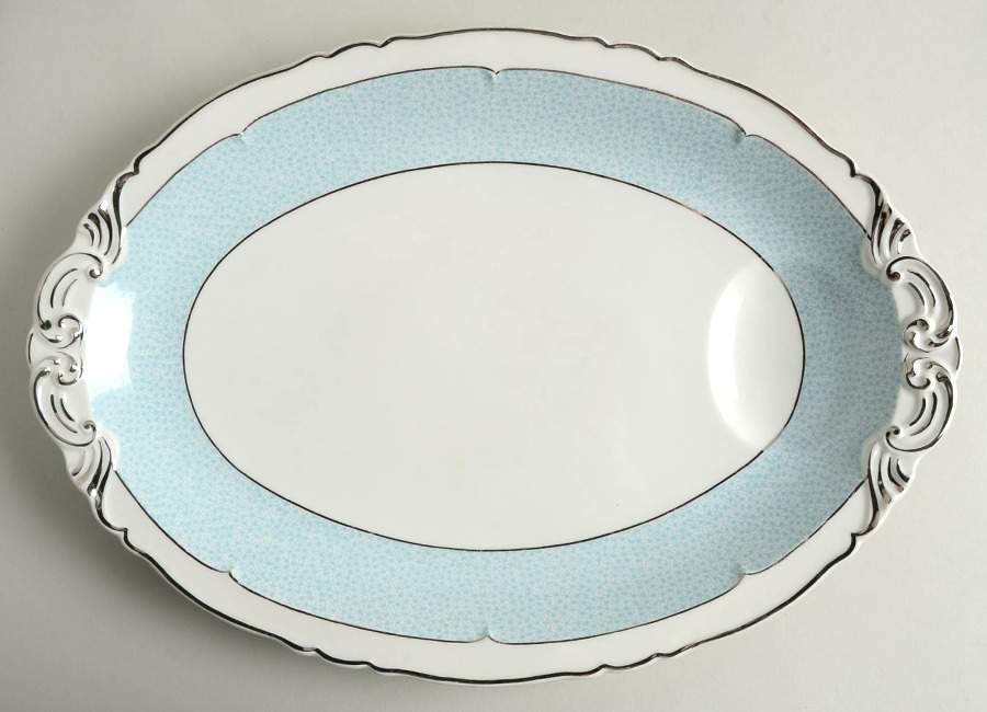 Galaxy 16" Oval Serving Platter by Haviland-1