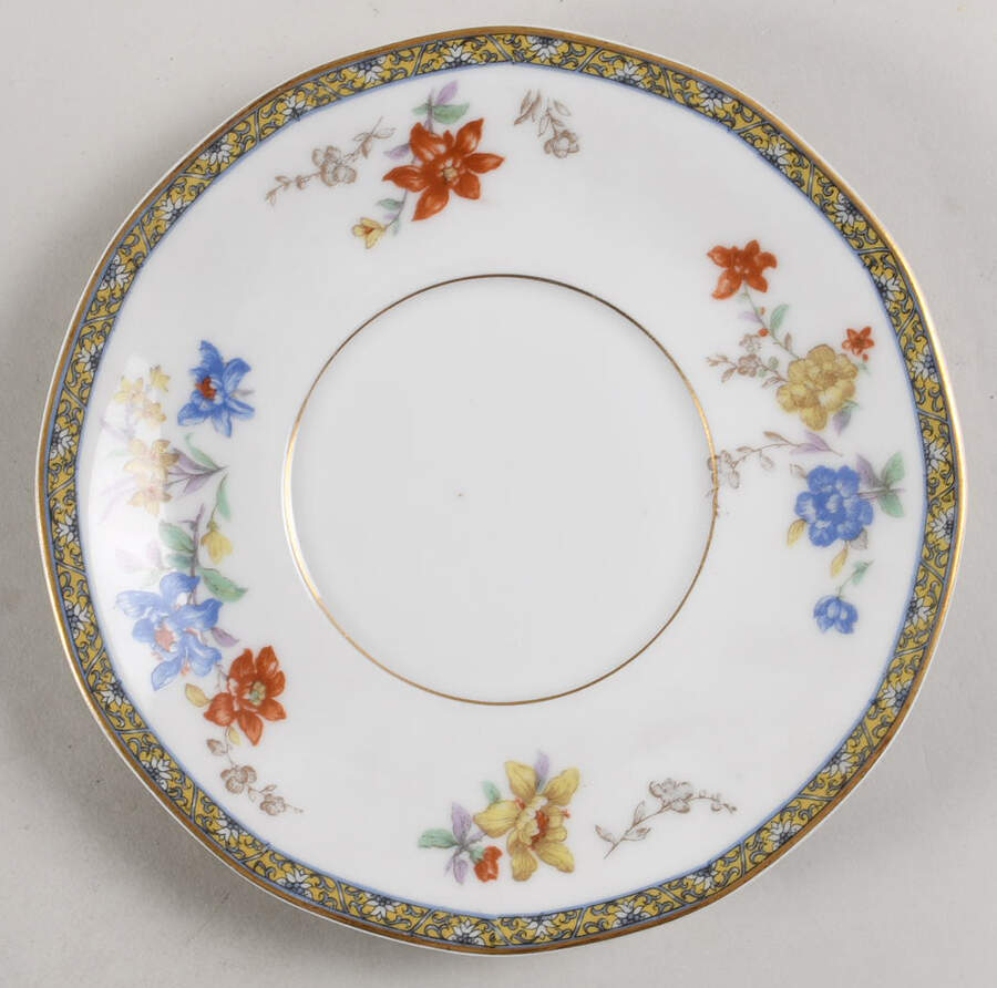 Ganga Saucer for Cream Soup Bowl by Haviland-1