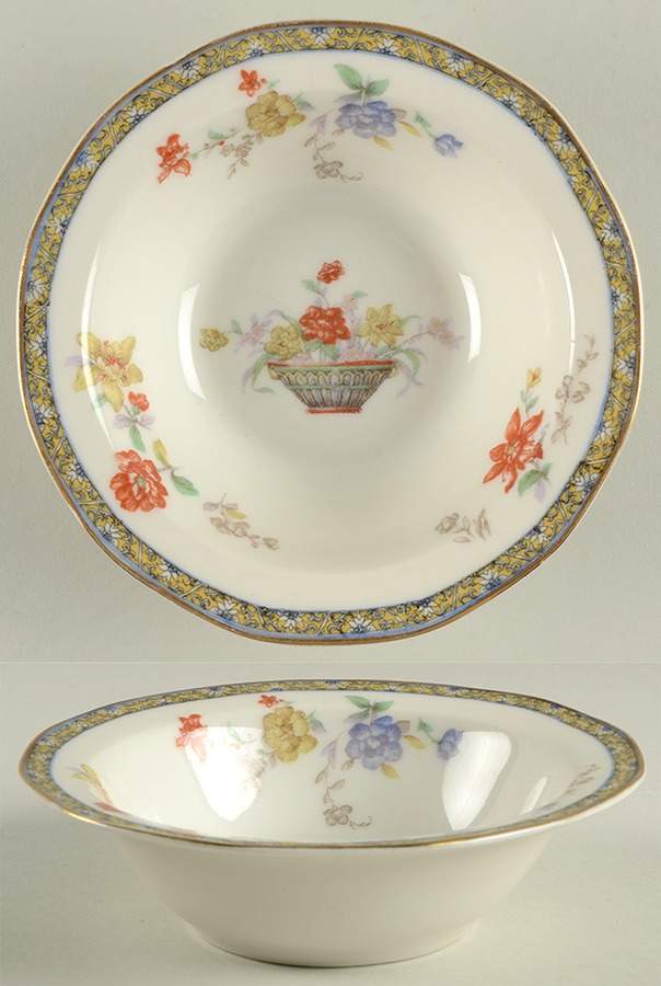 Ganga Rim Cereal Bowl by Haviland-1