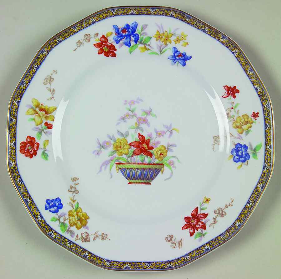 Ganga Luncheon Plate by Haviland-1