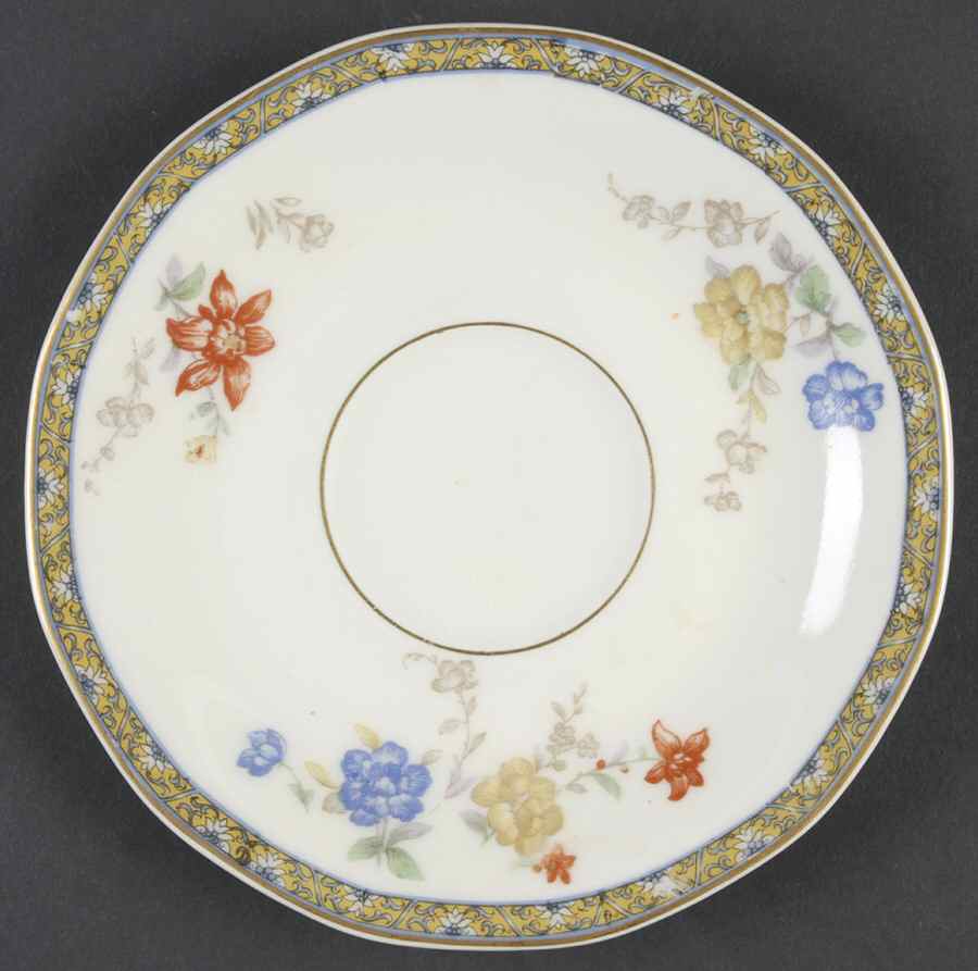 Ganga Saucer for Flat Cup by Haviland-1