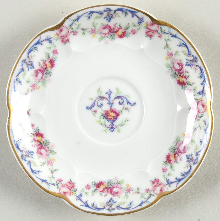 Garland Saucer for Demitasse Cup by Haviland-1