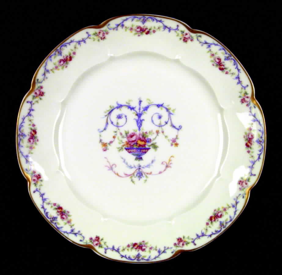 Garland Dinner Plate by Haviland-1