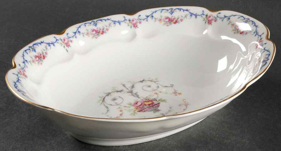 Garland 10" Oval Vegetable Bowl by Haviland-1