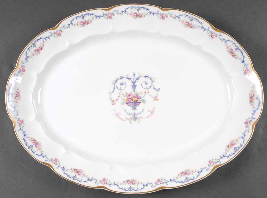 Garland 16" Oval Serving Platter by Haviland-1