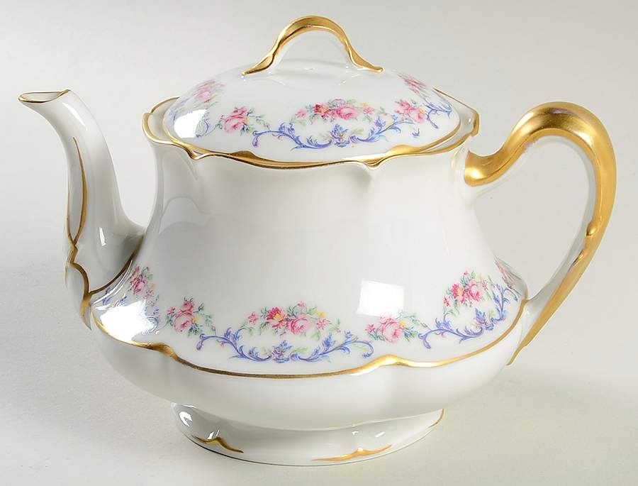 Garland Teapot & Lid by Haviland-1