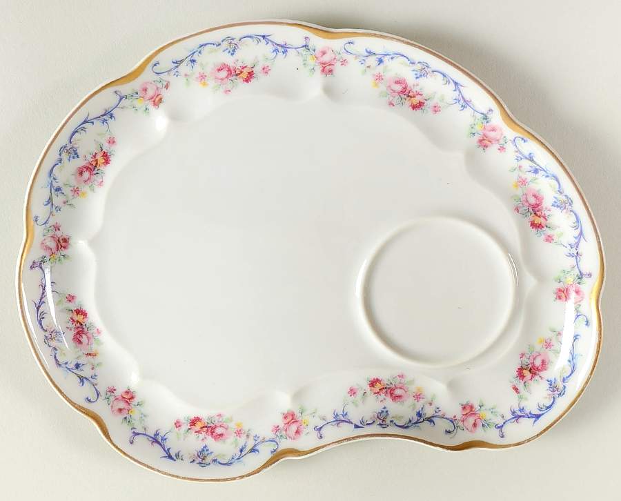 Garland Snack Plate by Haviland-1