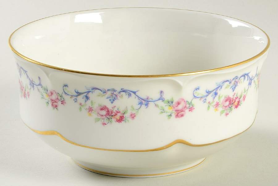 Garland Cranberry Bowl by Haviland-1