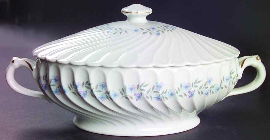 Gentiane Oval Covered Vegetable by Haviland-1