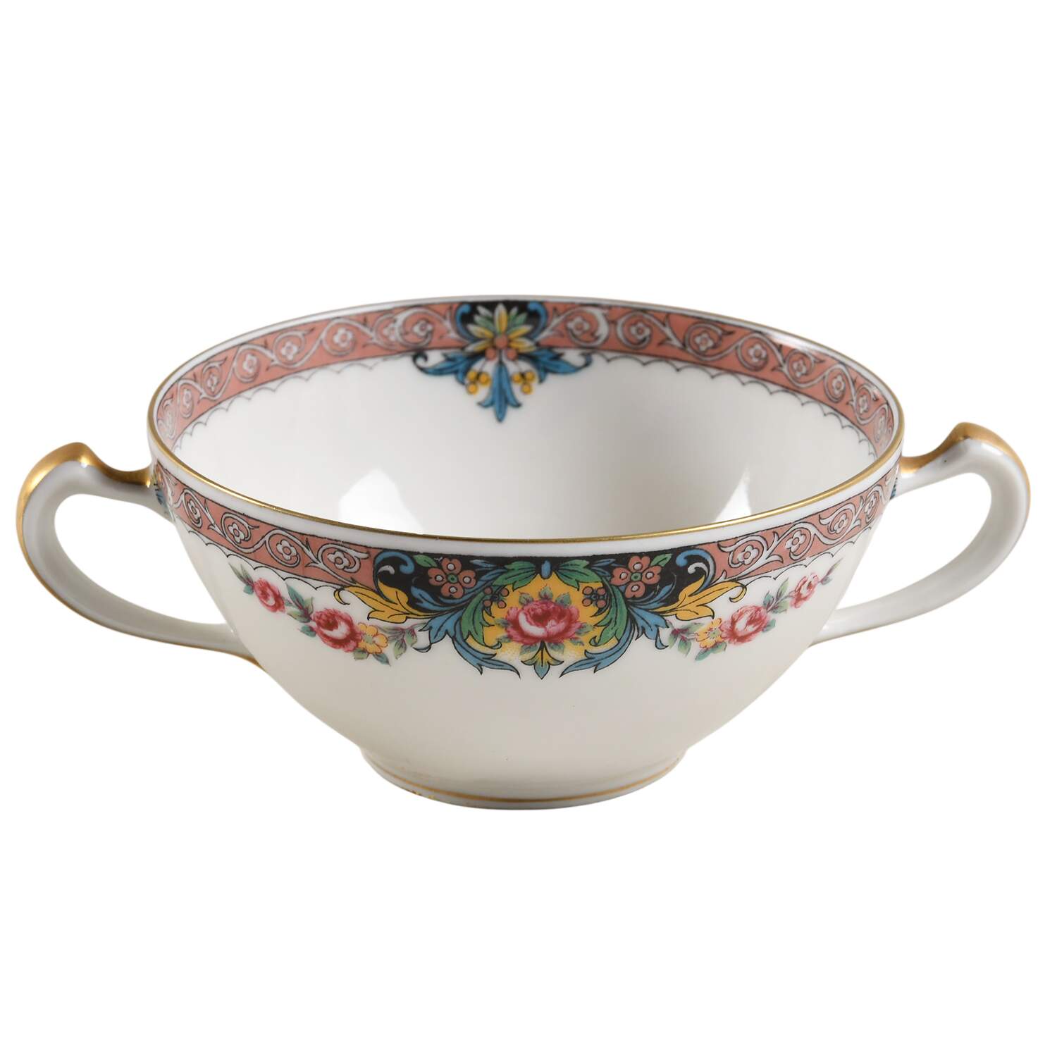Geneva Flat Bouillon Cup by Haviland-1