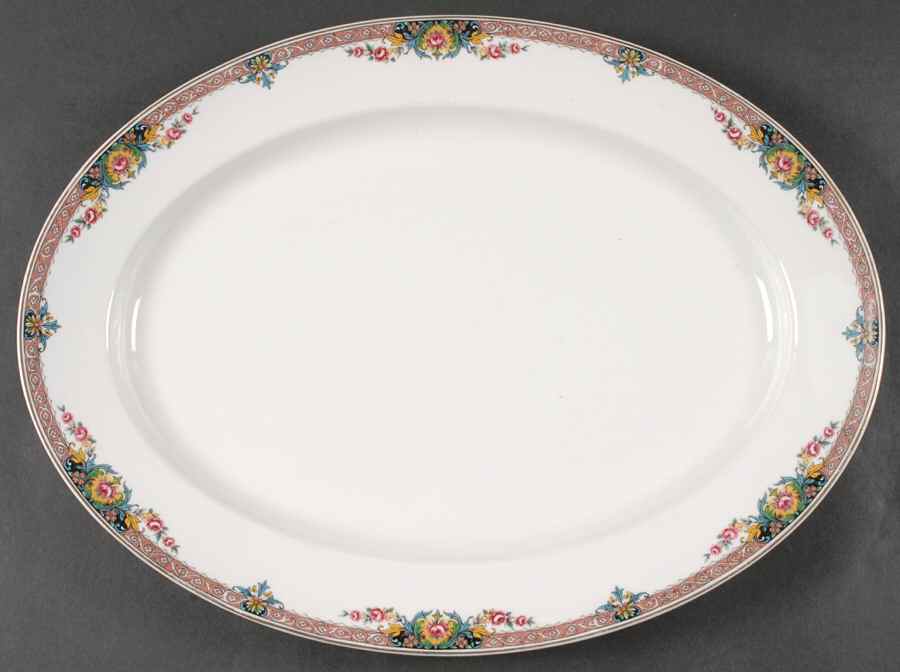 Geneva 16" Oval Serving Platter by Haviland-1