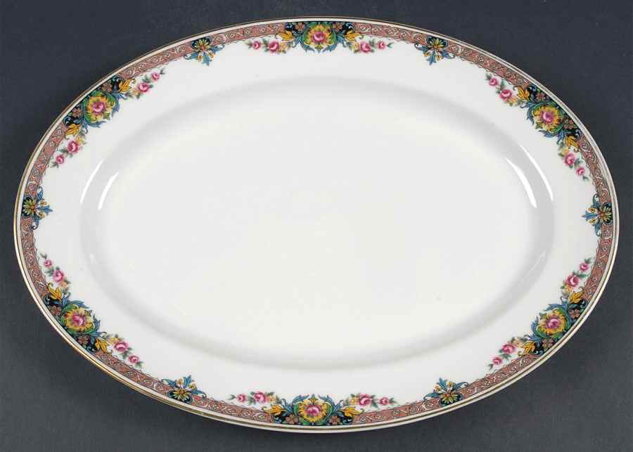 Geneva 13" Oval Serving Platter by Haviland-1