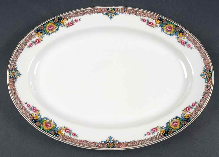 Geneva 11" Oval Serving Platter by Haviland-1