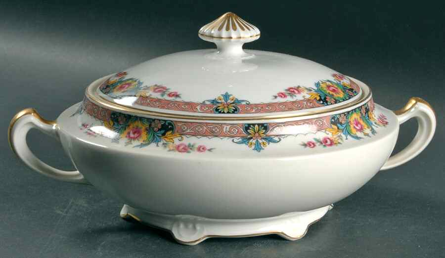 Geneva Round Covered Vegetable by Haviland-1