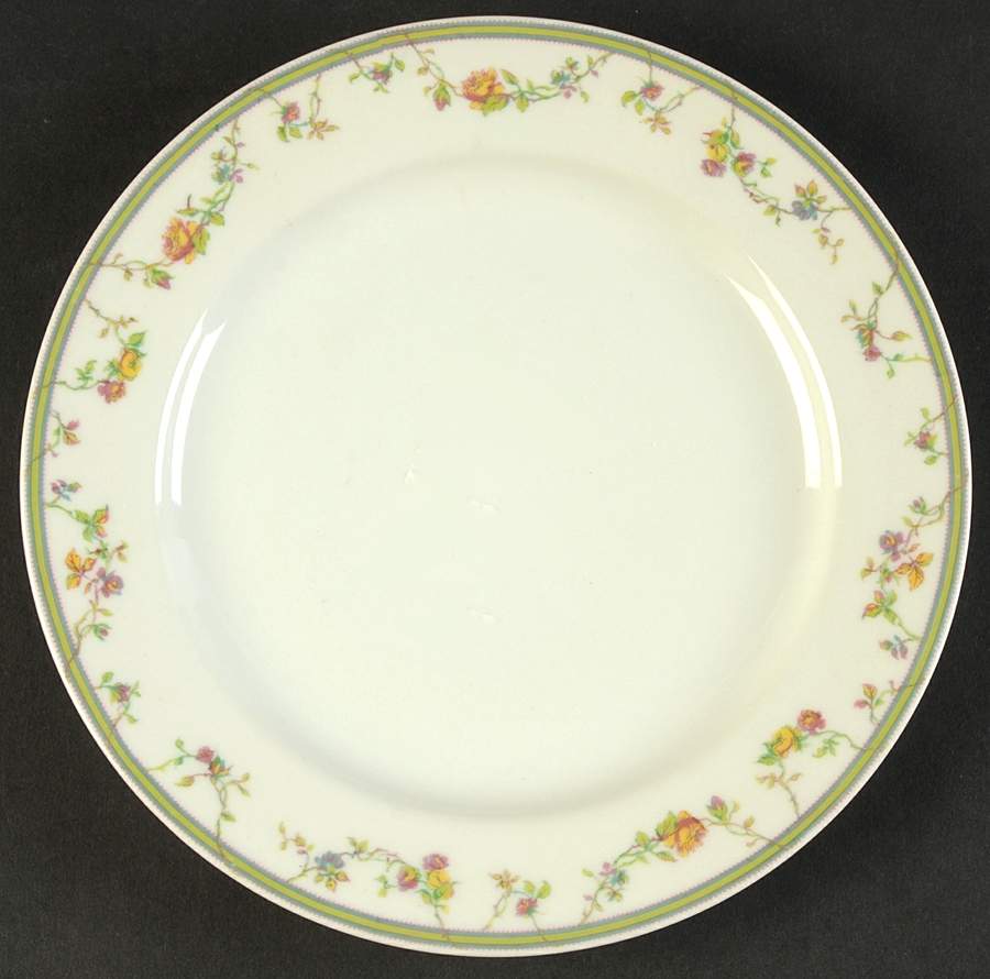 Genevieve Salad Plate by Haviland-1
