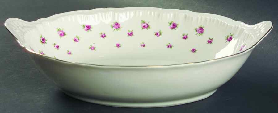 Georgia 10" Oval Vegetable Bowl by Haviland-1