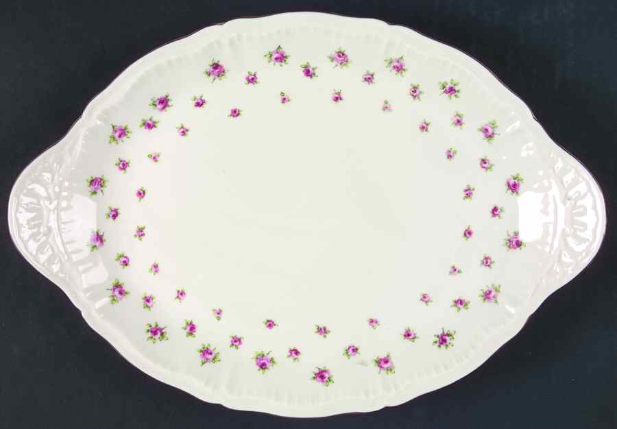 Georgia 12" Oval Serving Platter by Haviland-1