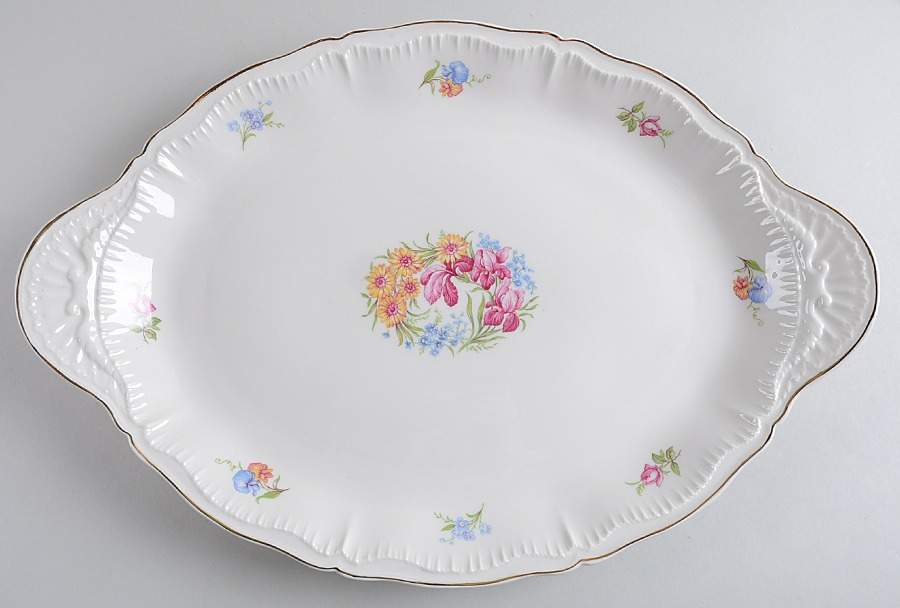 Ghent 16" Oval Serving Platter by Haviland-1