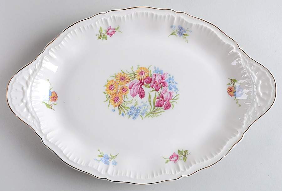 Ghent 12" Oval Serving Platter by Haviland-1