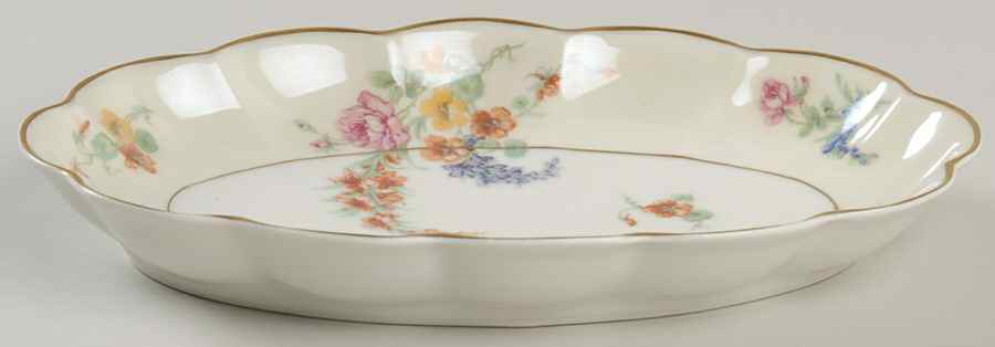 Gladiola (Cream Background) Relish by Haviland-1