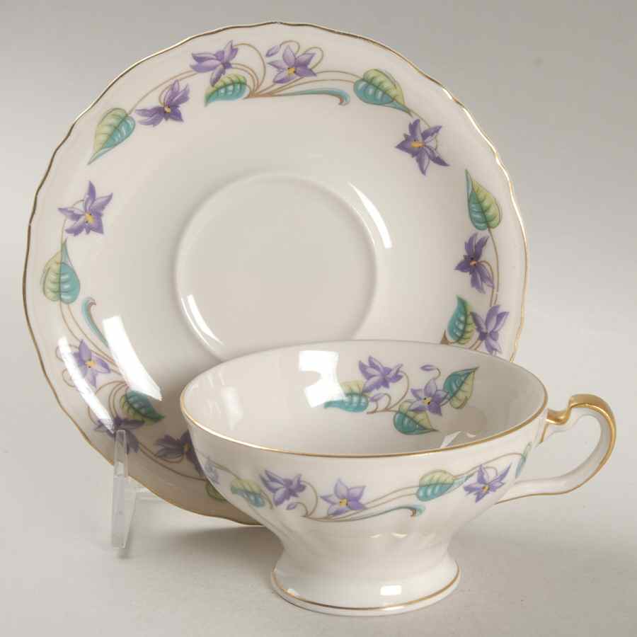 Glenbrook Footed Cup & Saucer Set by Haviland-1