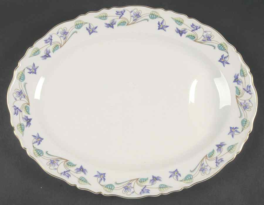 Glenbrook 14" Oval Serving Platter by Haviland-1