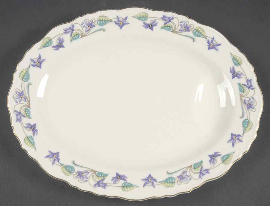 Glenbrook 11" Oval Serving Platter by Haviland-1