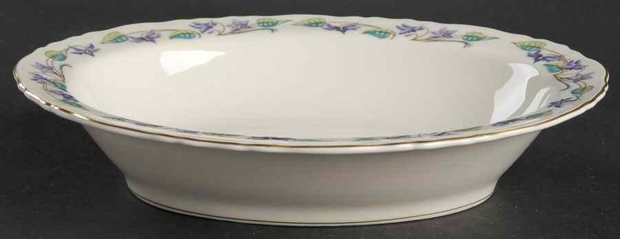 Glenbrook 9" Oval Vegetable Bowl by Haviland-1