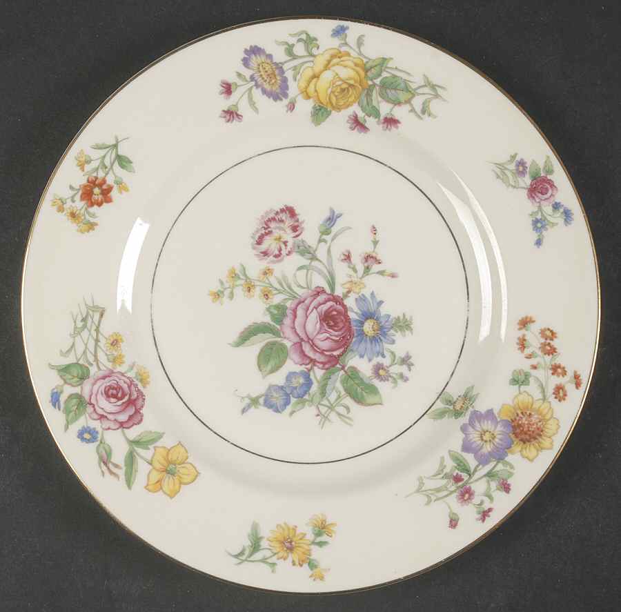 Glendale Salad Plate by Haviland-1