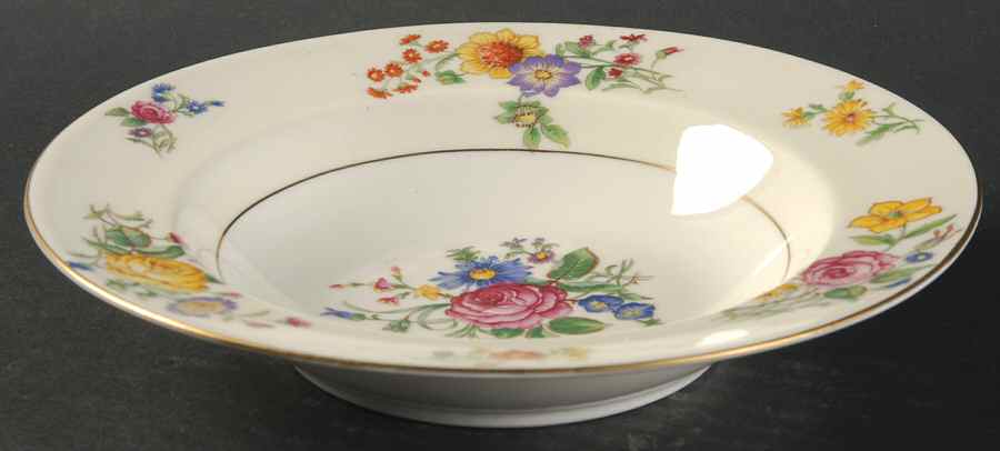 Glendale Rim Soup Bowl by Haviland-1