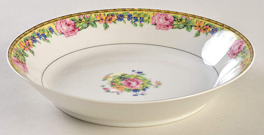 Gloria (France) Coupe Soup Bowl by Haviland-1