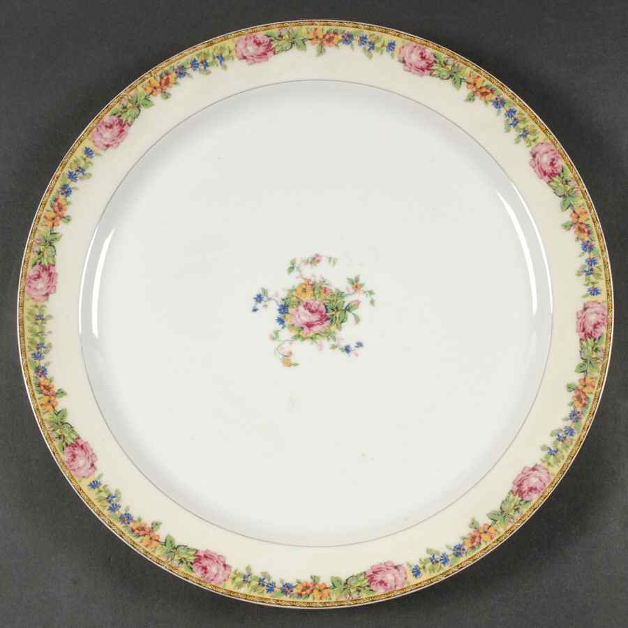 Gloria (France) 12" Chop Plate (Round Platter) by Haviland-1