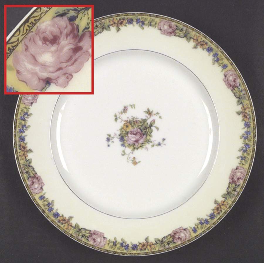 Gloria (France) Dinner Plate by Haviland-1