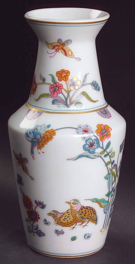Golden Quail 7" Vase by Haviland-1