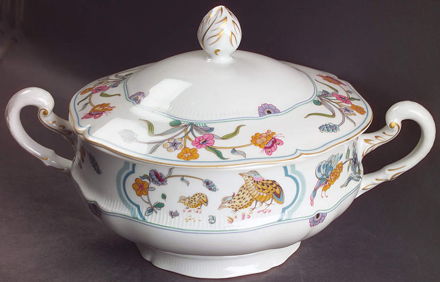 Golden Quail Tureen &  Lid by Haviland-1