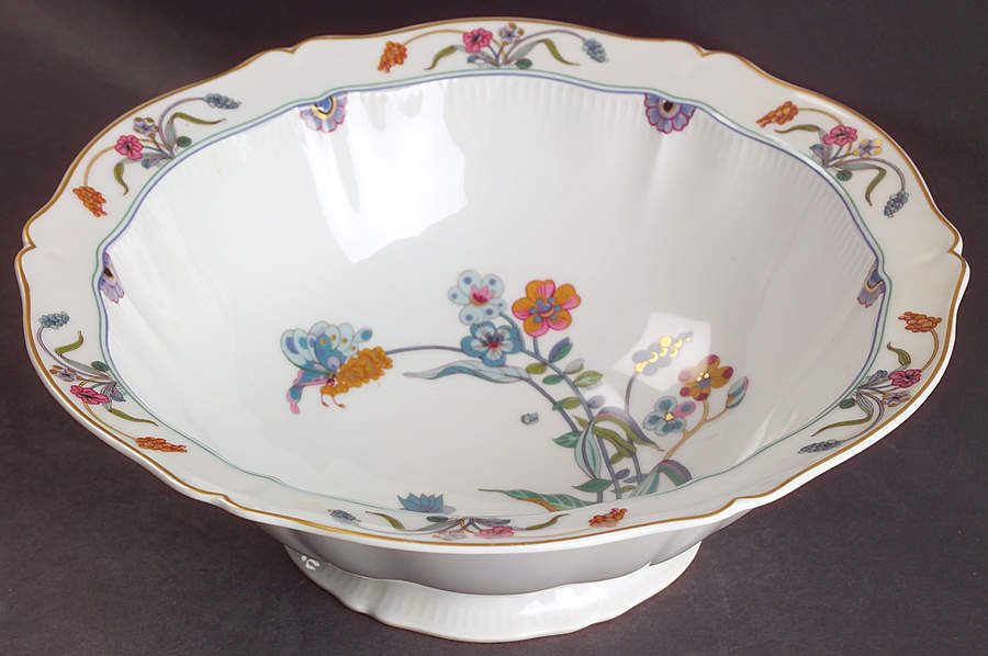 Golden Quail 10" Large Salad Serving Bowl by Haviland-1